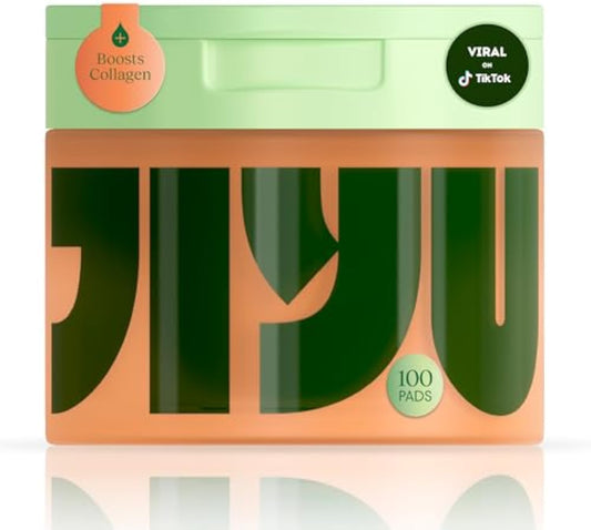 Jiyu Korean Skincare Anti-Aging Toner Pads - 100 ct.